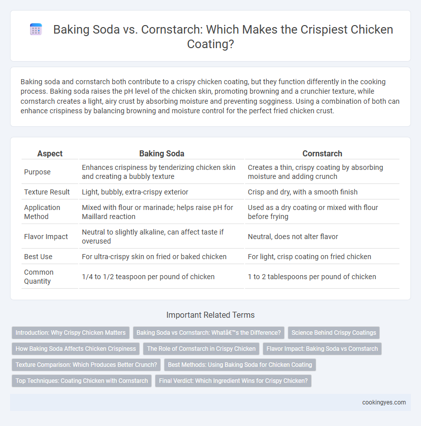 Baking Soda vs. Cornstarch: Which Makes the Crispiest Chicken Coating?