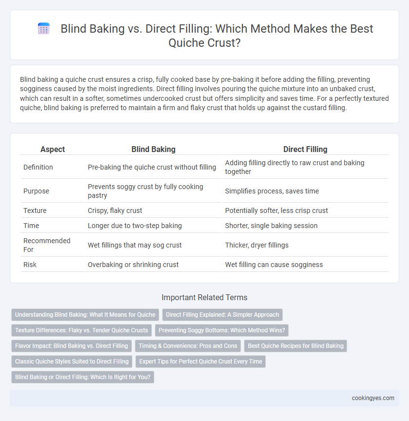 Blind Baking vs. Direct Filling: Which Method Makes the Best Quiche Crust?
