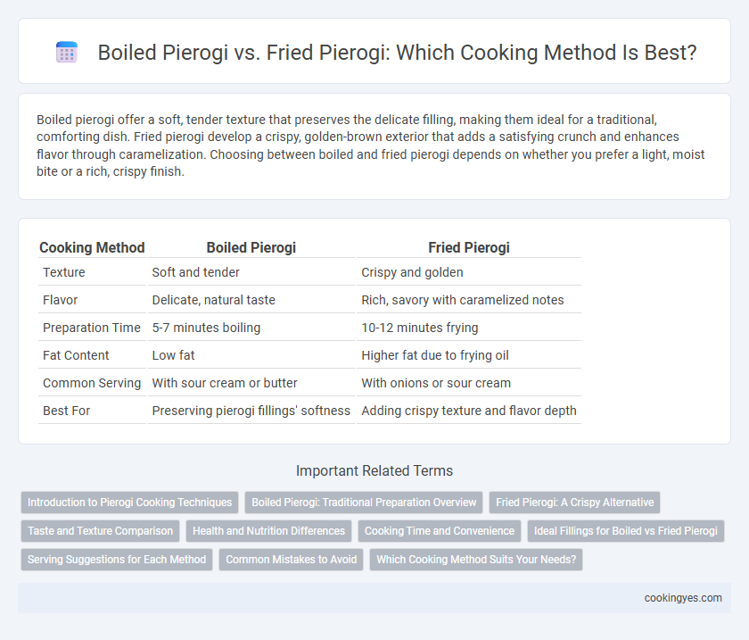 Boiled Pierogi vs. Fried Pierogi: Which Cooking Method Is Best?