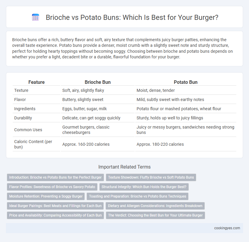 Brioche vs Potato Buns: Which Is Best for Your Burger?