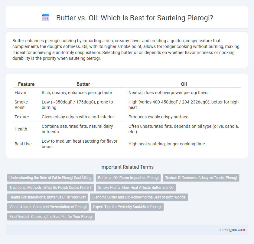 Butter vs. Oil: Which Is Best for Sauteing Pierogi?