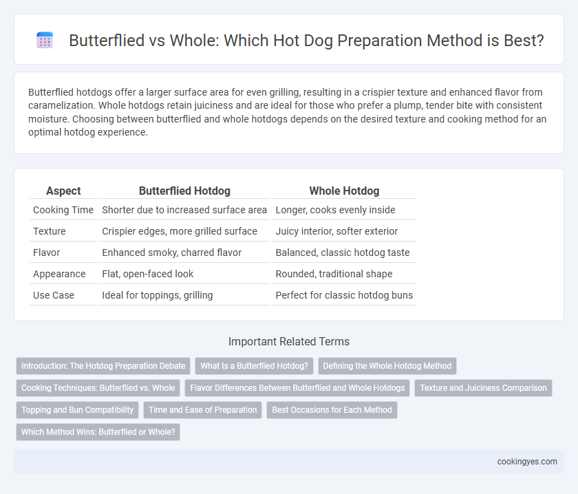 Butterflied vs Whole: Which Hot Dog Preparation Method is Best?