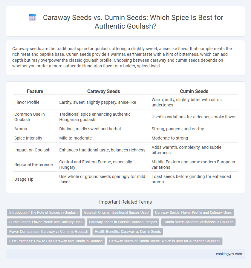 Caraway Seeds vs. Cumin Seeds: Which Spice Is Best for Authentic Goulash?