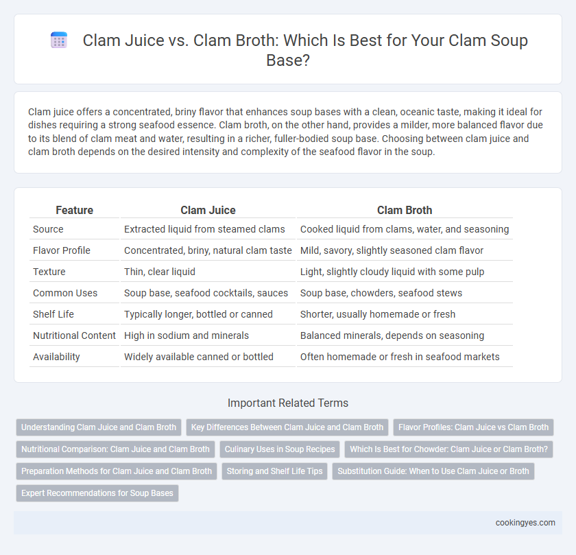 Clam Juice vs. Clam Broth: Which Is Best for Your Clam Soup Base?