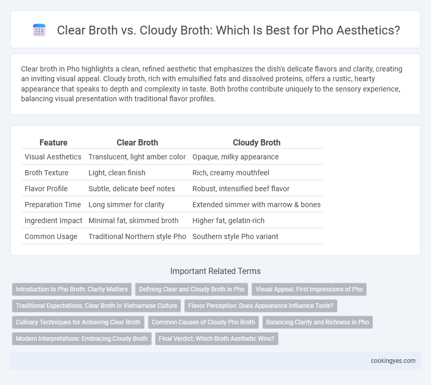 Clear Broth vs. Cloudy Broth: Which Is Best for Pho Aesthetics?