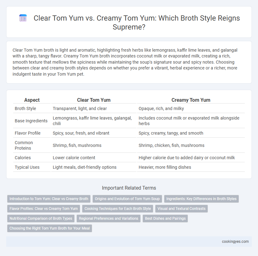 Clear Tom Yum vs. Creamy Tom Yum: Which Broth Style Reigns Supreme?