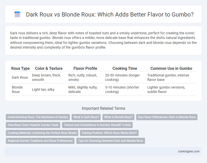 Dark Roux vs Blonde Roux: Which Adds Better Flavor to Gumbo?