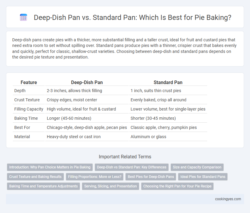 Deep-Dish Pan vs. Standard Pan: Which Is Best for Pie Baking?