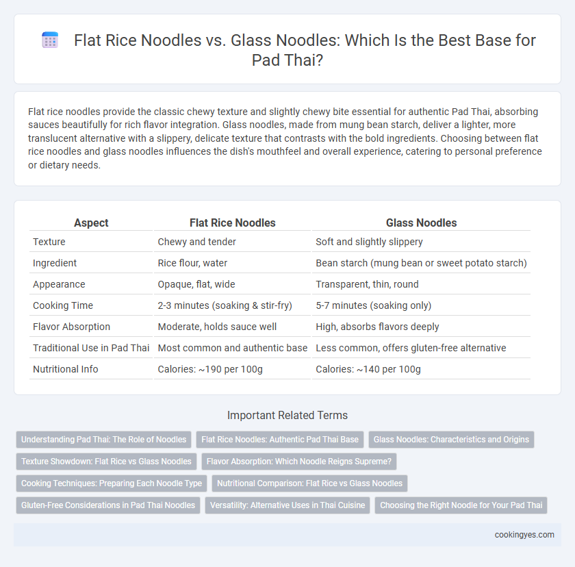 Flat Rice Noodles vs. Glass Noodles: Which Is the Best Base for Pad Thai?