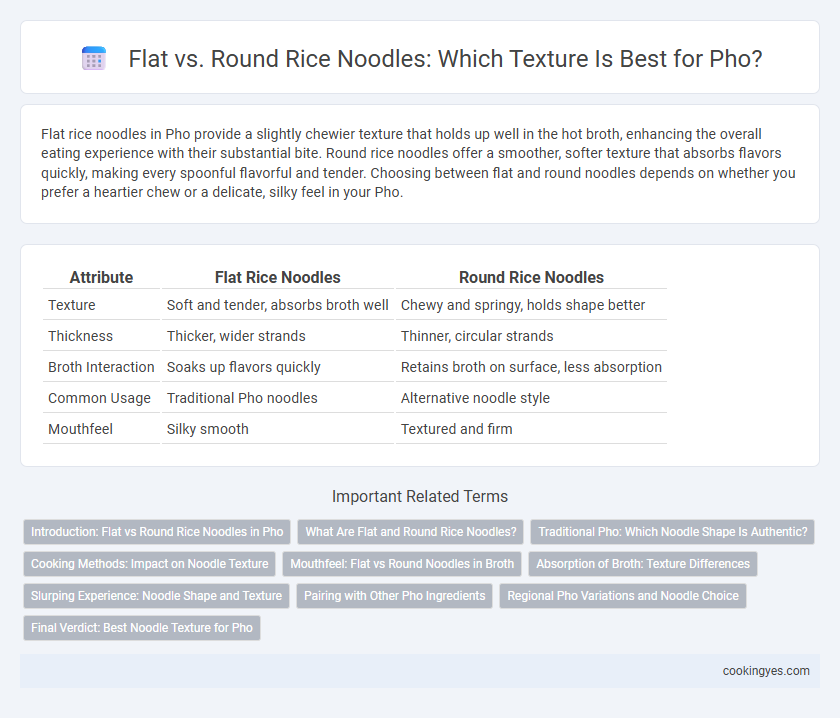 Flat vs. Round Rice Noodles: Which Texture Is Best for Pho?