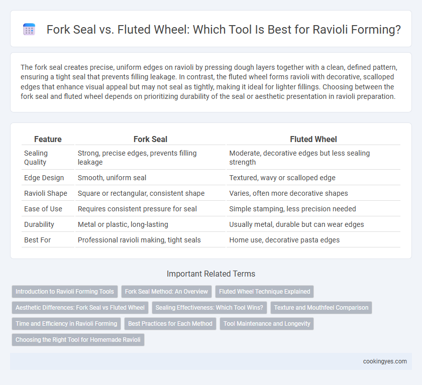 Fork Seal vs. Fluted Wheel: Which Tool Is Best for Ravioli Forming?