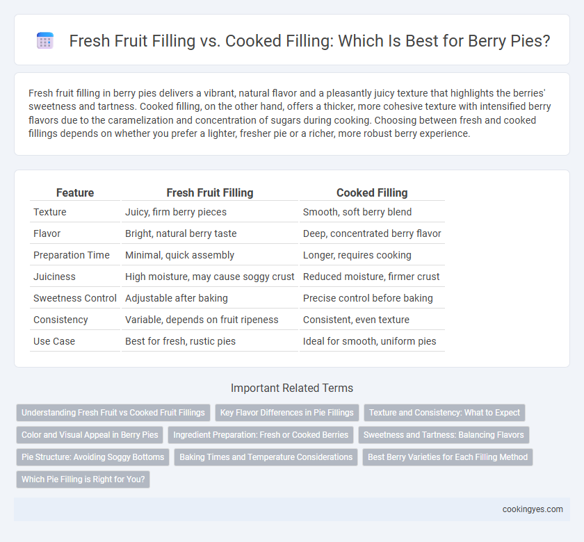 Fresh Fruit Filling vs. Cooked Filling: Which Is Best for Berry Pies?