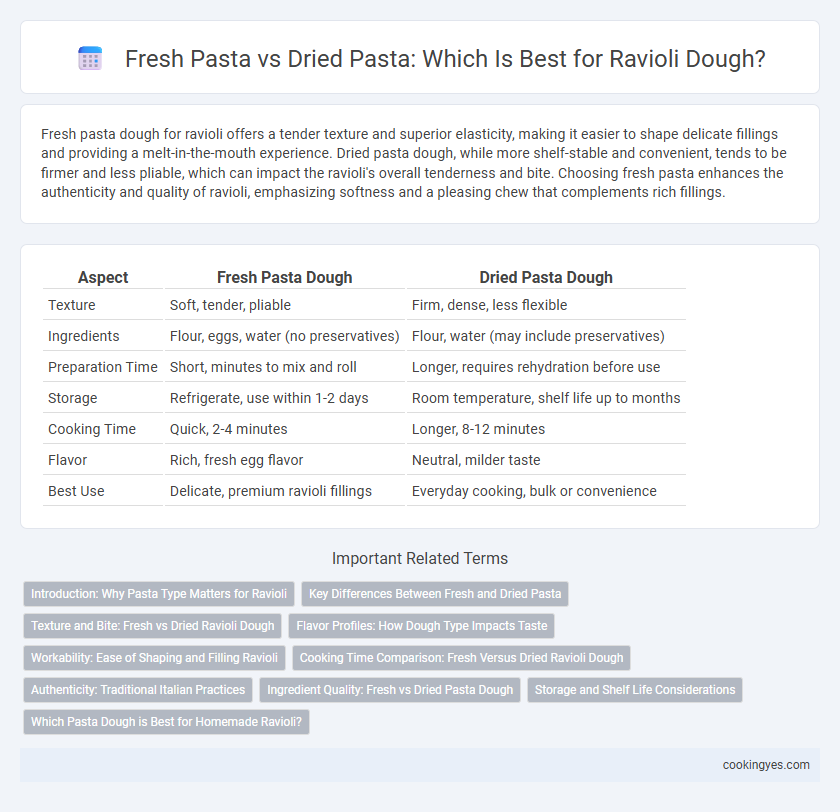Fresh Pasta vs Dried Pasta: Which Is Best for Ravioli Dough?