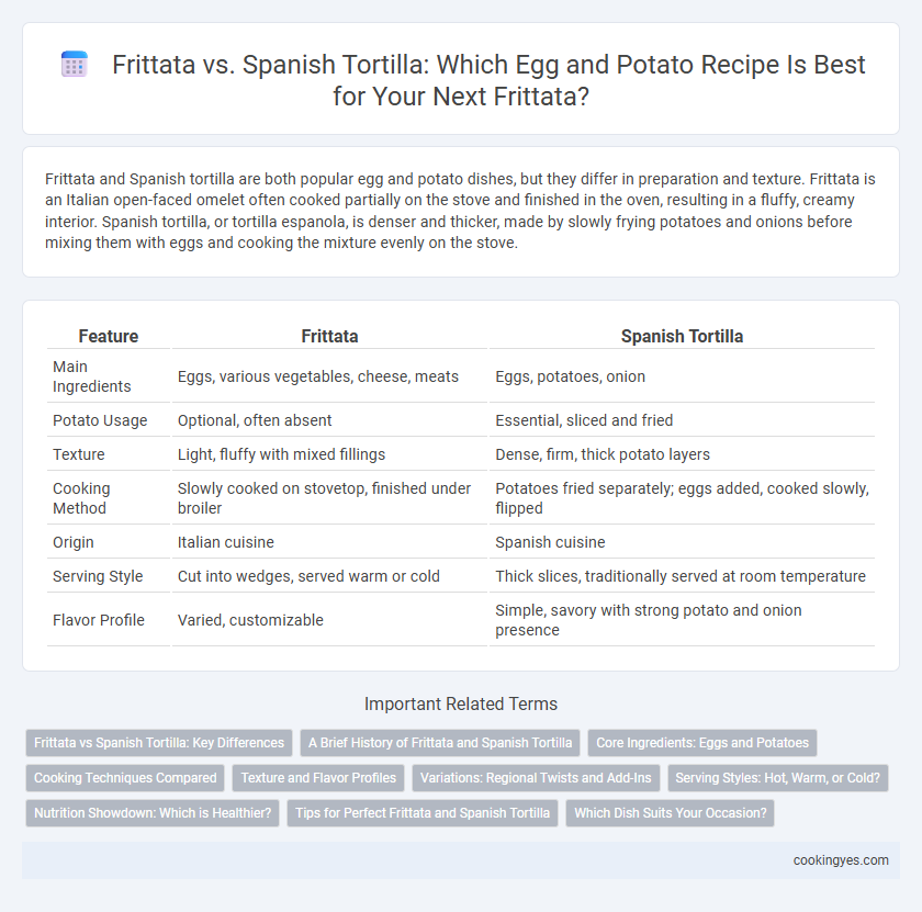 Frittata vs. Spanish Tortilla: Which Egg and Potato Recipe Is Best for Your Next Frittata?