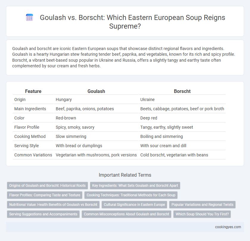 Goulash vs. Borscht: Which Eastern European Soup Reigns Supreme?