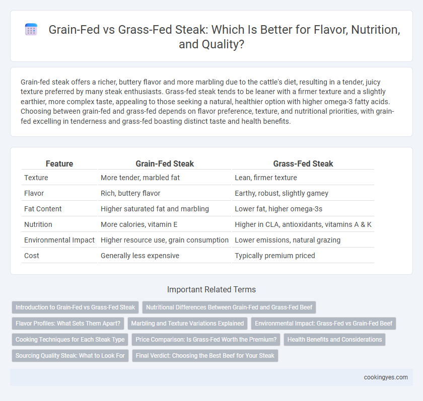 Grain-Fed vs Grass-Fed Steak: Which Is Better for Flavor, Nutrition, and Quality?