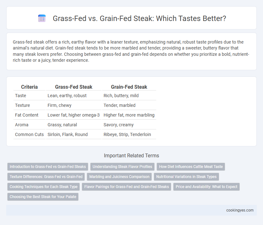 Grass-Fed vs. Grain-Fed Steak: Which Tastes Better?