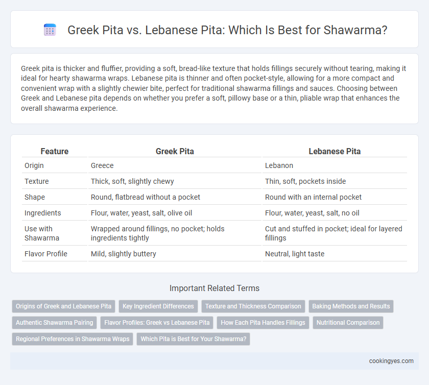 Greek Pita vs. Lebanese Pita: Which Is Best for Shawarma?
