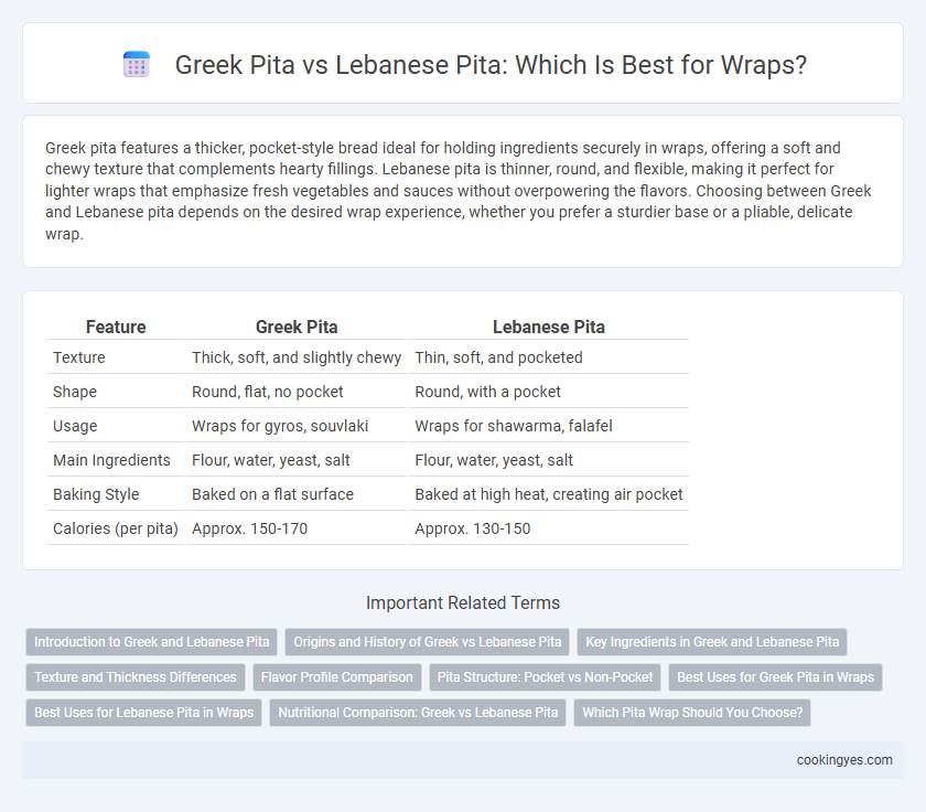 Greek Pita vs Lebanese Pita: Which Is Best for Wraps?