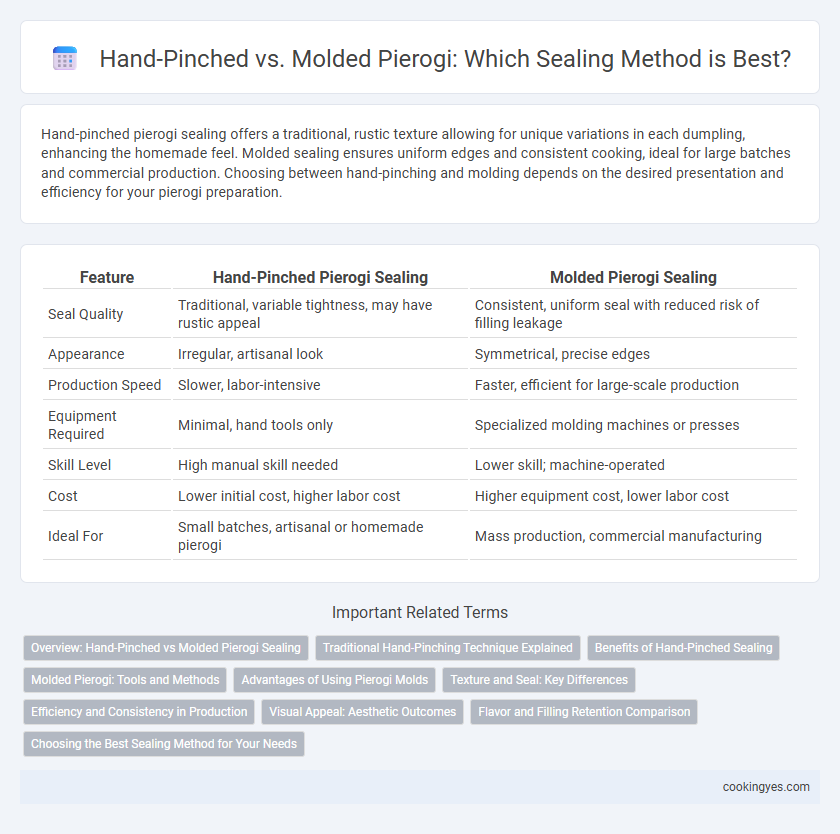 Hand-Pinched vs. Molded Pierogi: Which Sealing Method is Best?