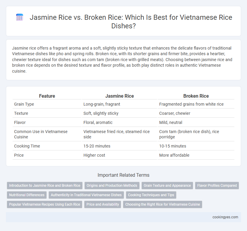 Jasmine Rice vs. Broken Rice: Which Is Best for Vietnamese Rice Dishes?
