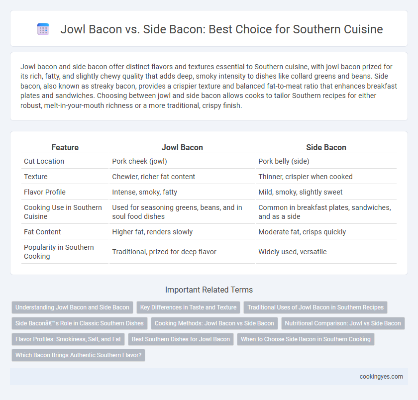 Jowl Bacon vs. Side Bacon: Best Choice for Southern Cuisine