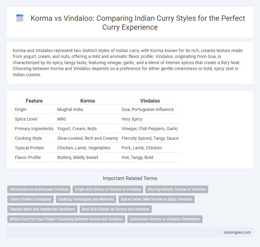 Korma vs Vindaloo: Comparing Indian Curry Styles for the Perfect Curry Experience