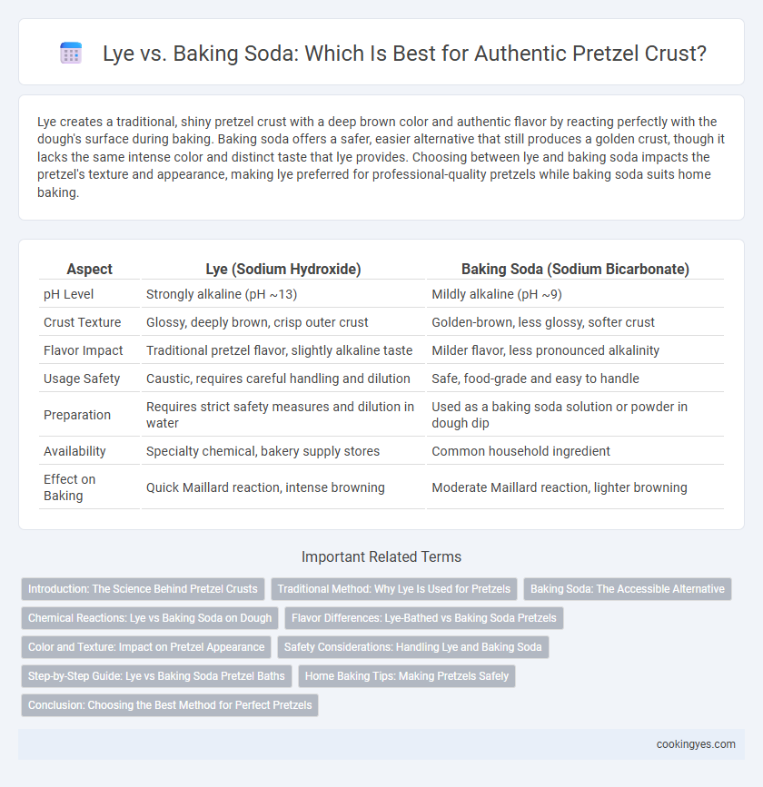 Lye vs. Baking Soda: Which Is Best for Authentic Pretzel Crust?