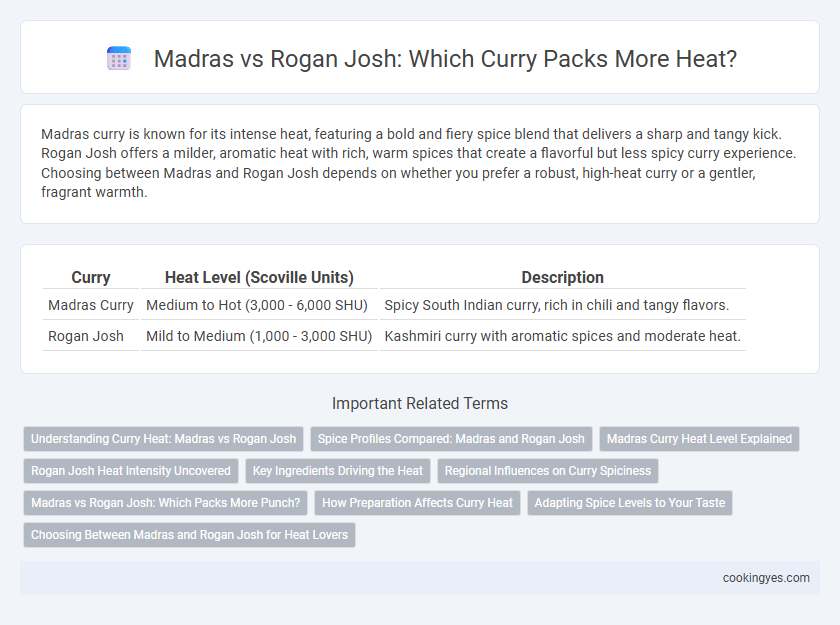 Madras vs Rogan Josh: Which Curry Packs More Heat?