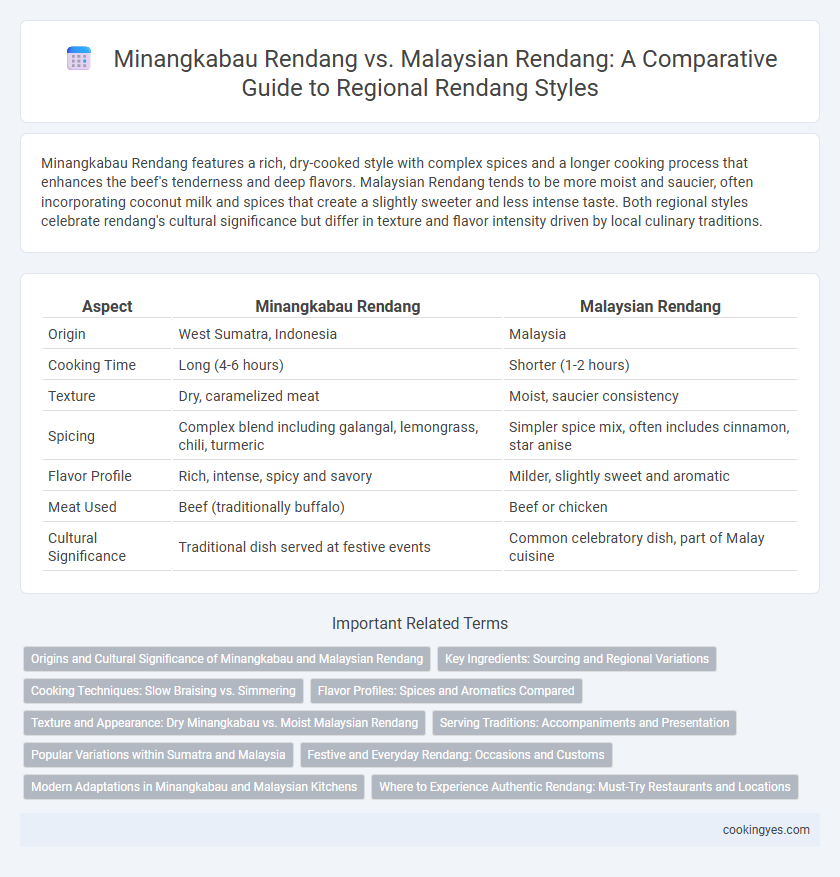 Minangkabau Rendang vs. Malaysian Rendang: A Comparative Guide to Regional Rendang Styles