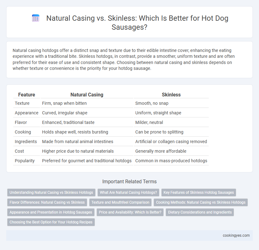 Natural Casing vs. Skinless: Which Is Better for Hot Dog Sausages?