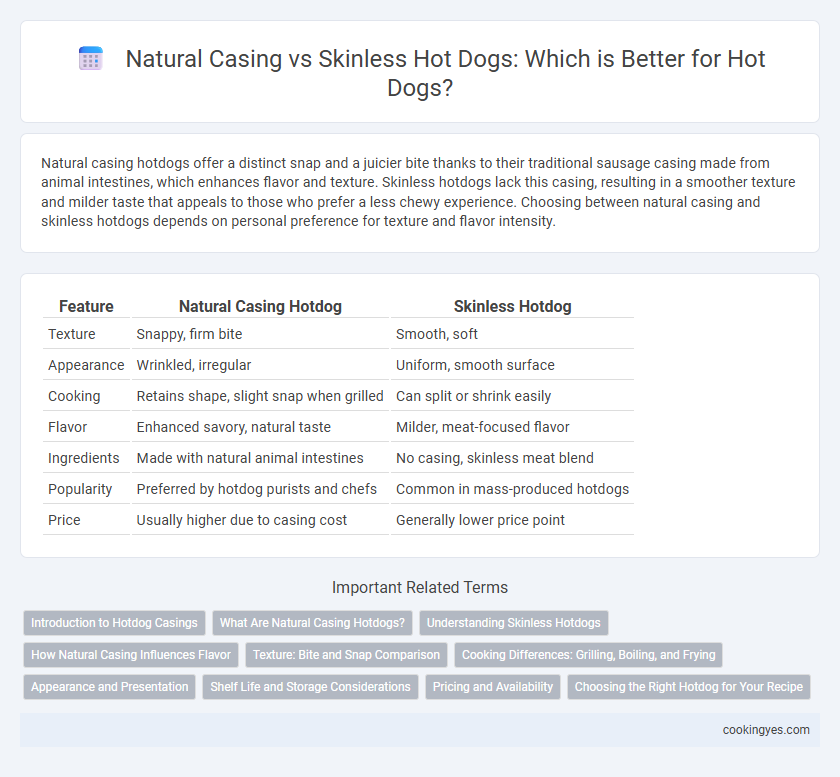 Natural Casing vs Skinless Hot Dogs: Which is Better for Hot Dogs?