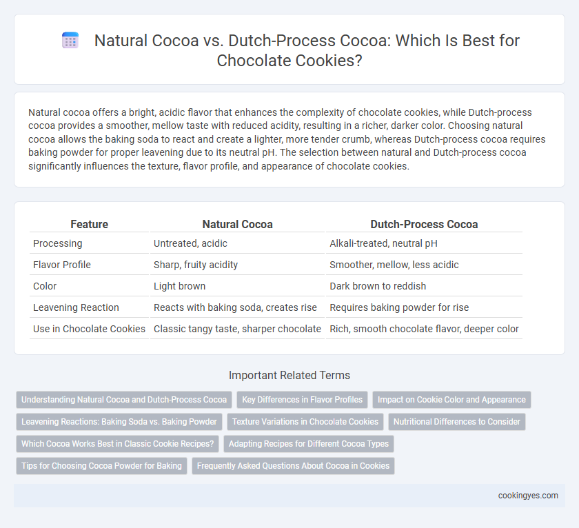 Natural Cocoa vs. Dutch-Process Cocoa: Which Is Best for Chocolate Cookies?