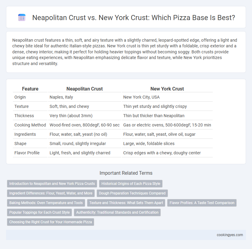Neapolitan Crust vs. New York Crust: Which Pizza Base Is Best?