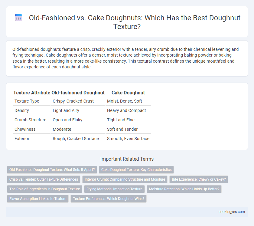 Old-Fashioned vs. Cake Doughnuts: Which Has the Best Doughnut Texture?