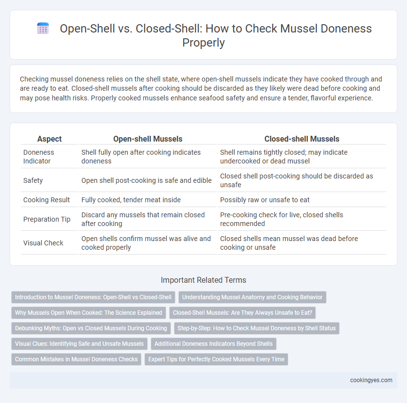 Open-Shell vs. Closed-Shell: How to Check Mussel Doneness Properly