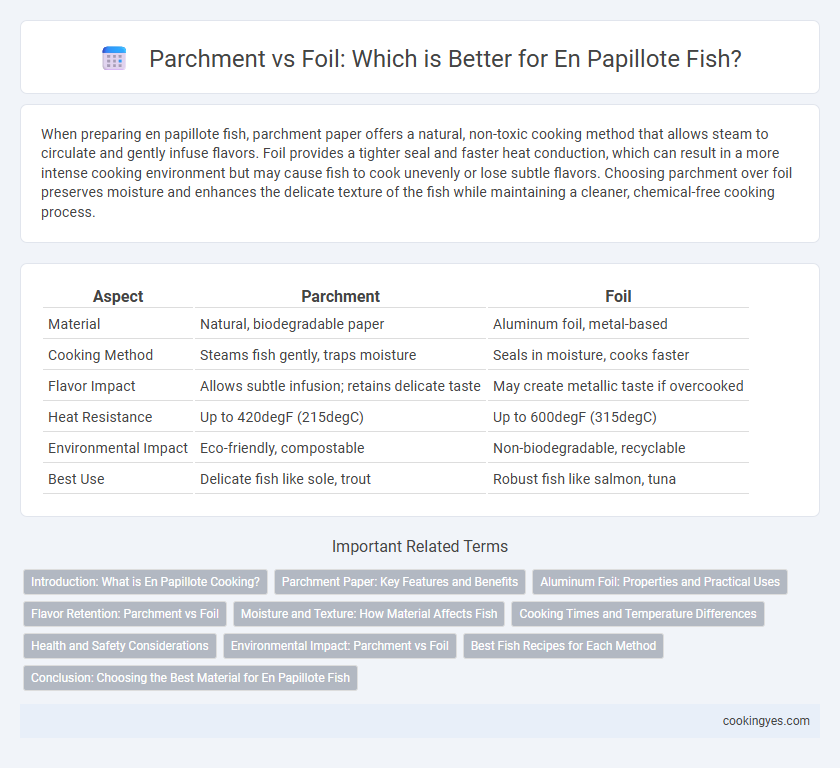 Parchment vs Foil: Which is Better for En Papillote Fish?