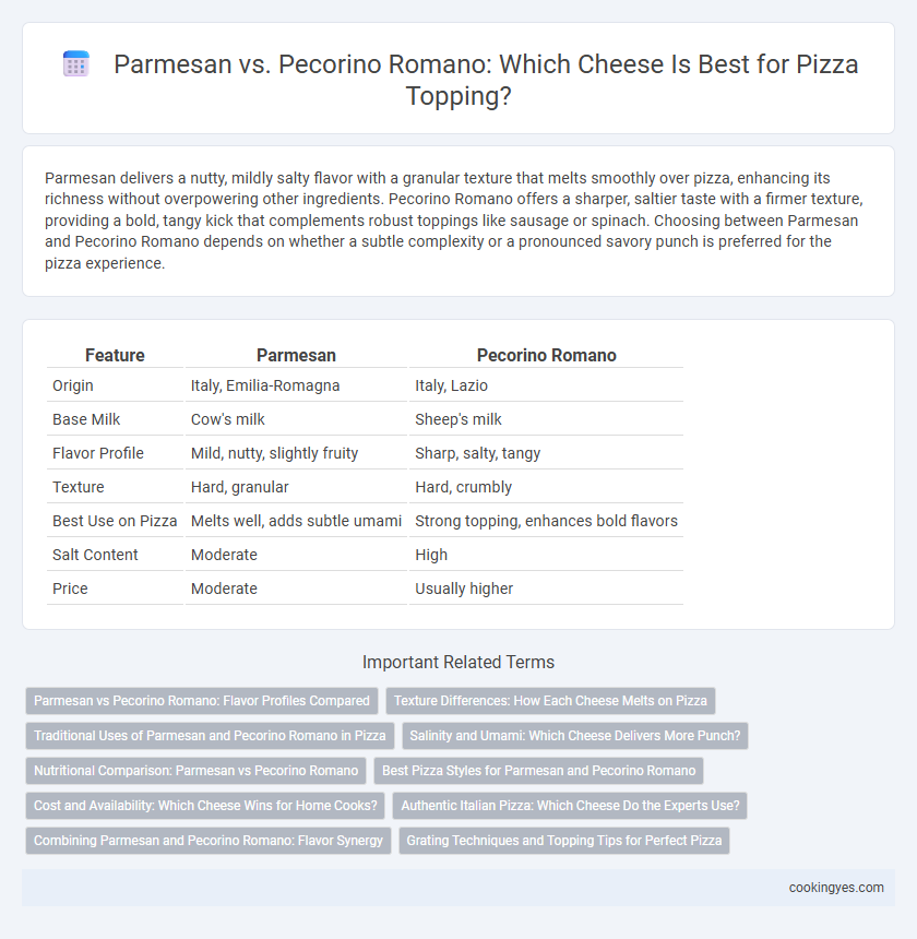 Parmesan vs. Pecorino Romano: Which Cheese Is Best for Pizza Topping?