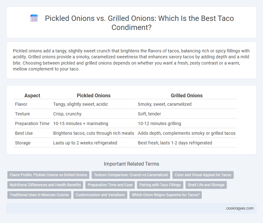 Pickled Onions vs. Grilled Onions: Which Is the Best Taco Condiment?