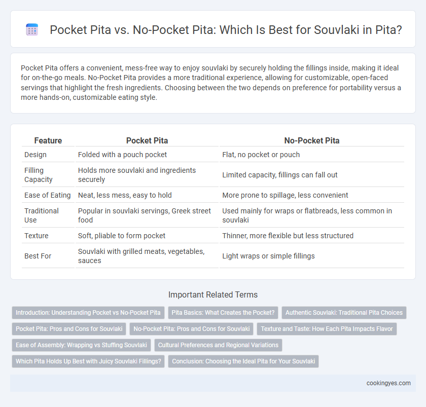 Pocket Pita vs. No-Pocket Pita: Which Is Best for Souvlaki in Pita?