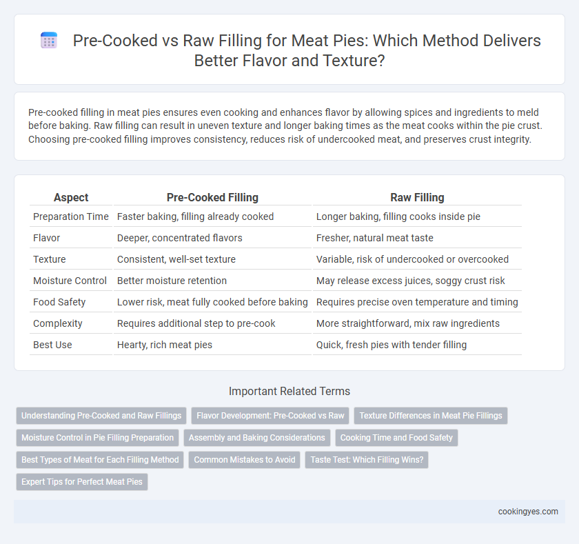 Pre-Cooked vs Raw Filling for Meat Pies: Which Method Delivers Better Flavor and Texture?