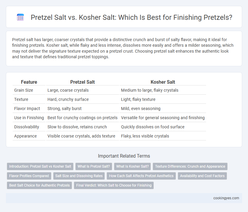 Pretzel Salt vs. Kosher Salt: Which Is Best for Finishing Pretzels?