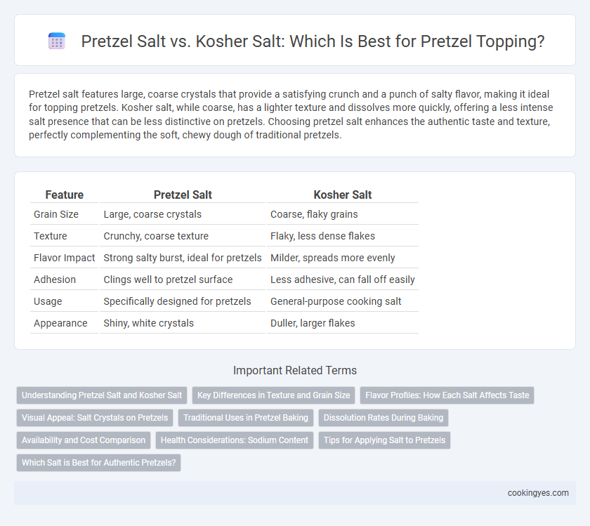 Pretzel Salt vs. Kosher Salt: Which Is Best for Pretzel Topping?