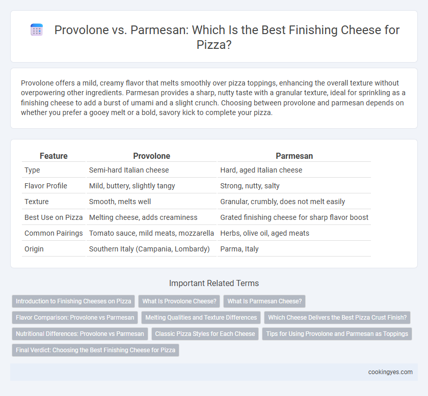 Provolone vs. Parmesan: Which Is the Best Finishing Cheese for Pizza?
