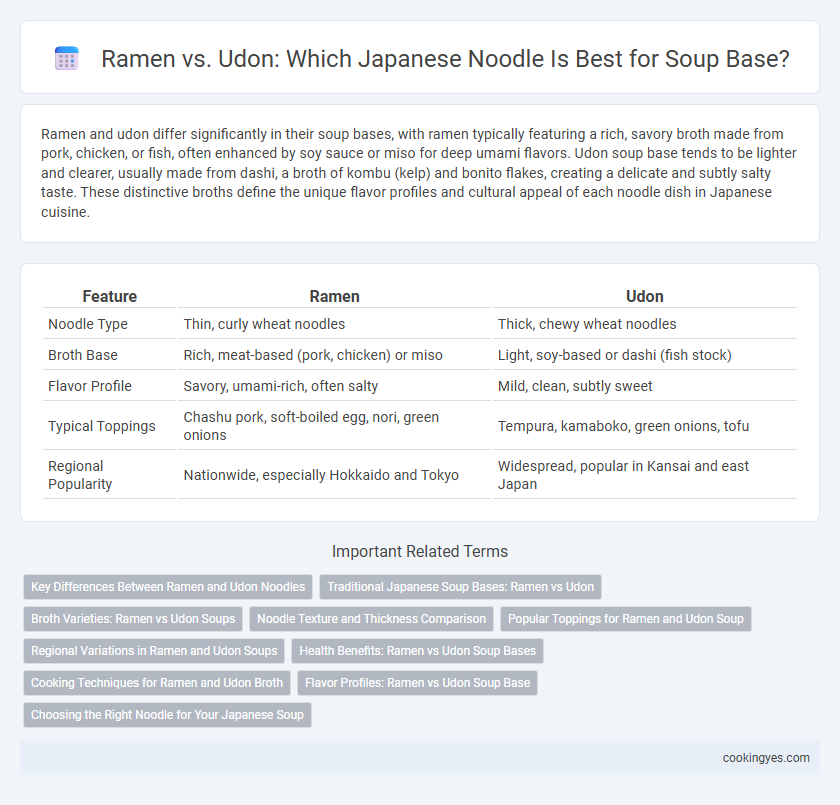 Ramen vs. Udon: Which Japanese Noodle Is Best for Soup Base?