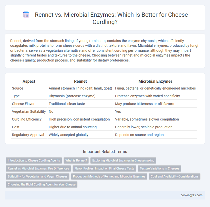 Rennet vs. Microbial Enzymes: Which Is Better for Cheese Curdling?