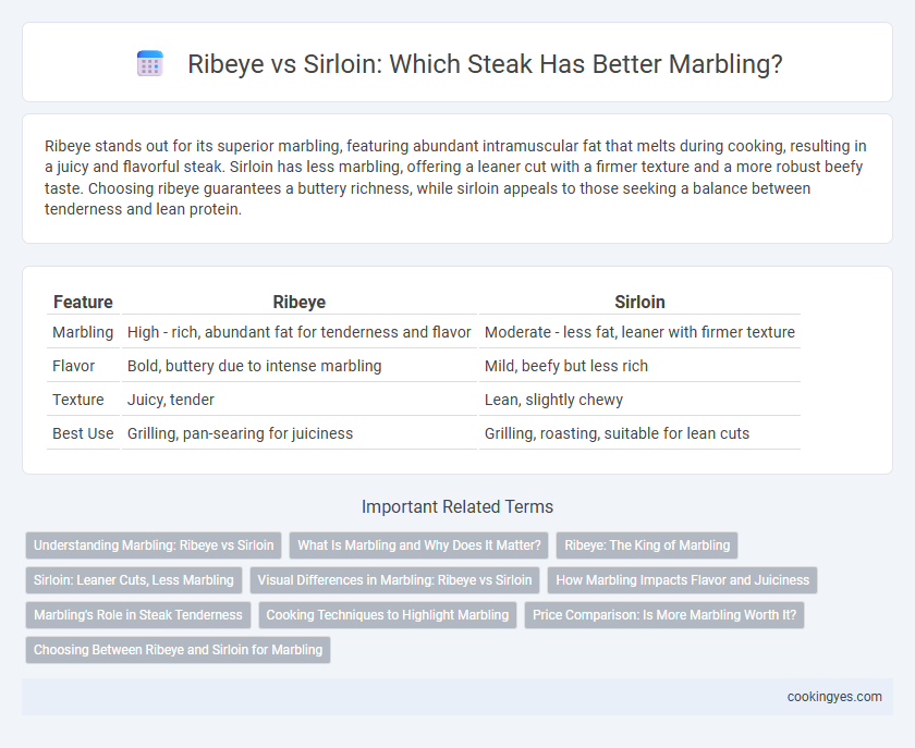 Ribeye vs Sirloin: Which Steak Has Better Marbling?