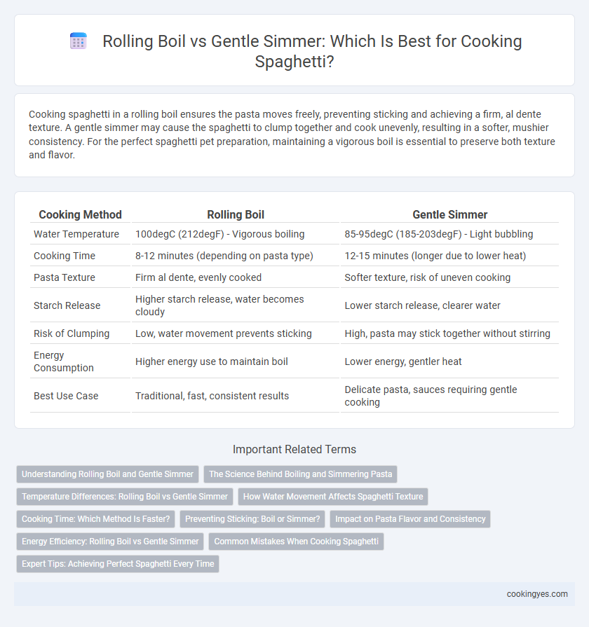 Rolling Boil vs Gentle Simmer: Which Is Best for Cooking Spaghetti?