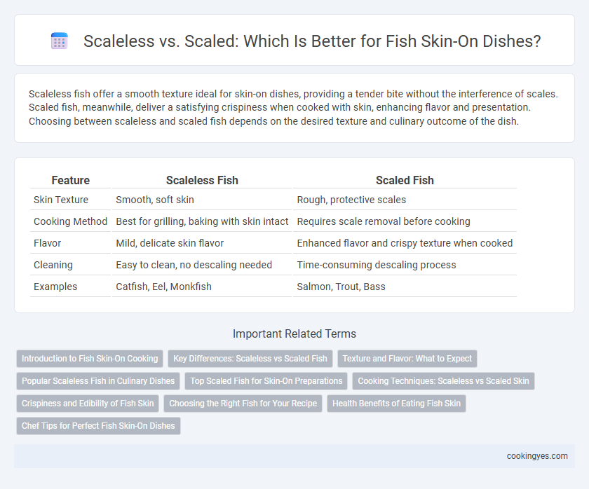 Scaleless vs. Scaled: Which Is Better for Fish Skin-On Dishes?