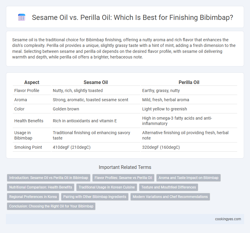 Sesame Oil vs. Perilla Oil: Which Is Best for Finishing Bibimbap?